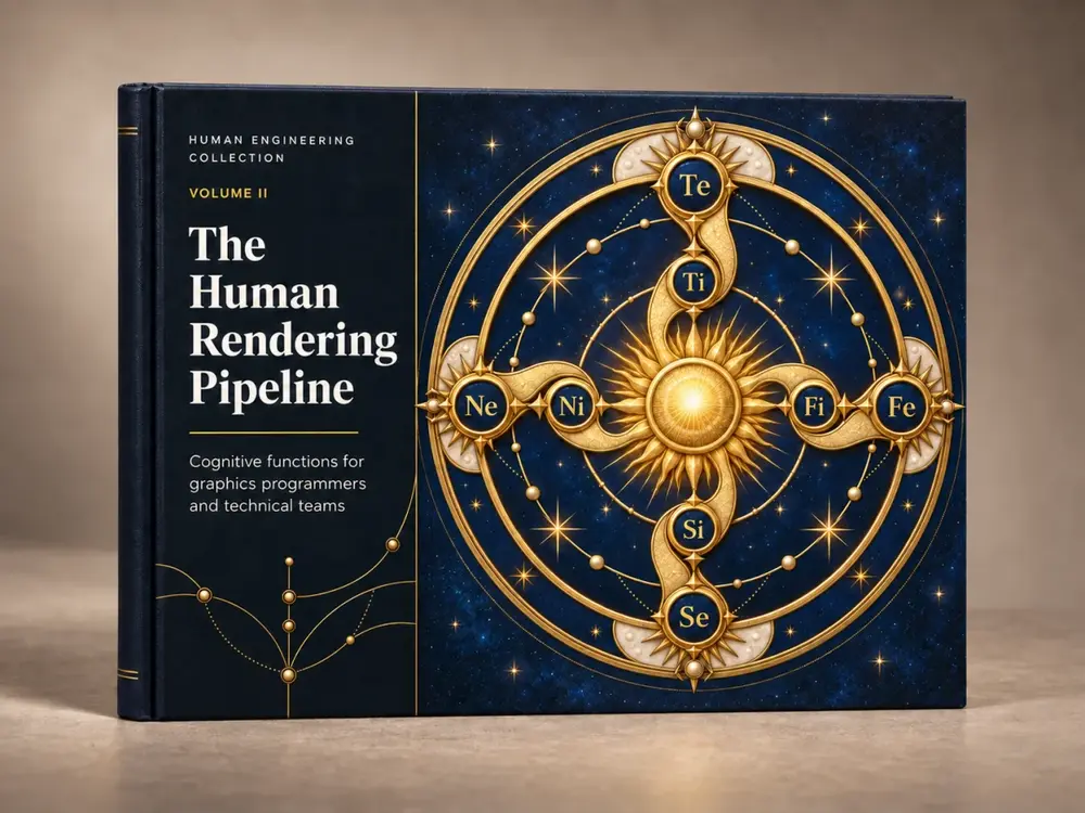 The Human Rendering Pipeline hardcover book